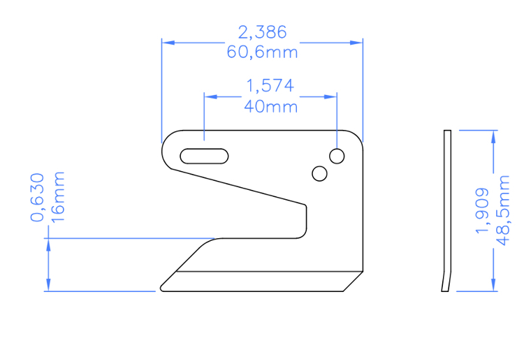 Gâche multipoint