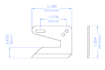 Gâche multipoint